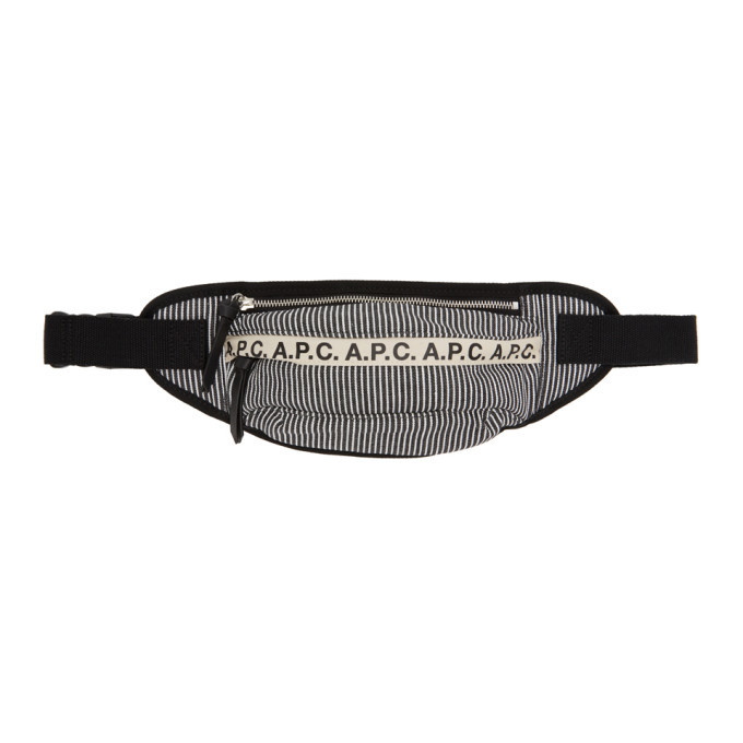 Photo: A.P.C. Black and White Repeat Hip Bag