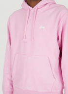 Stock Logo Hooded Sweatshirt in Pink