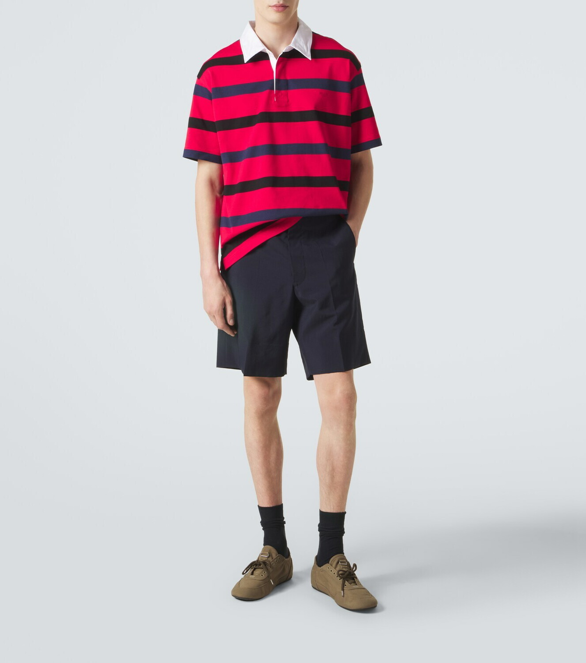 Prada Collapse canvas sneakers