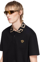 Versace Gold Shield Sunglasses