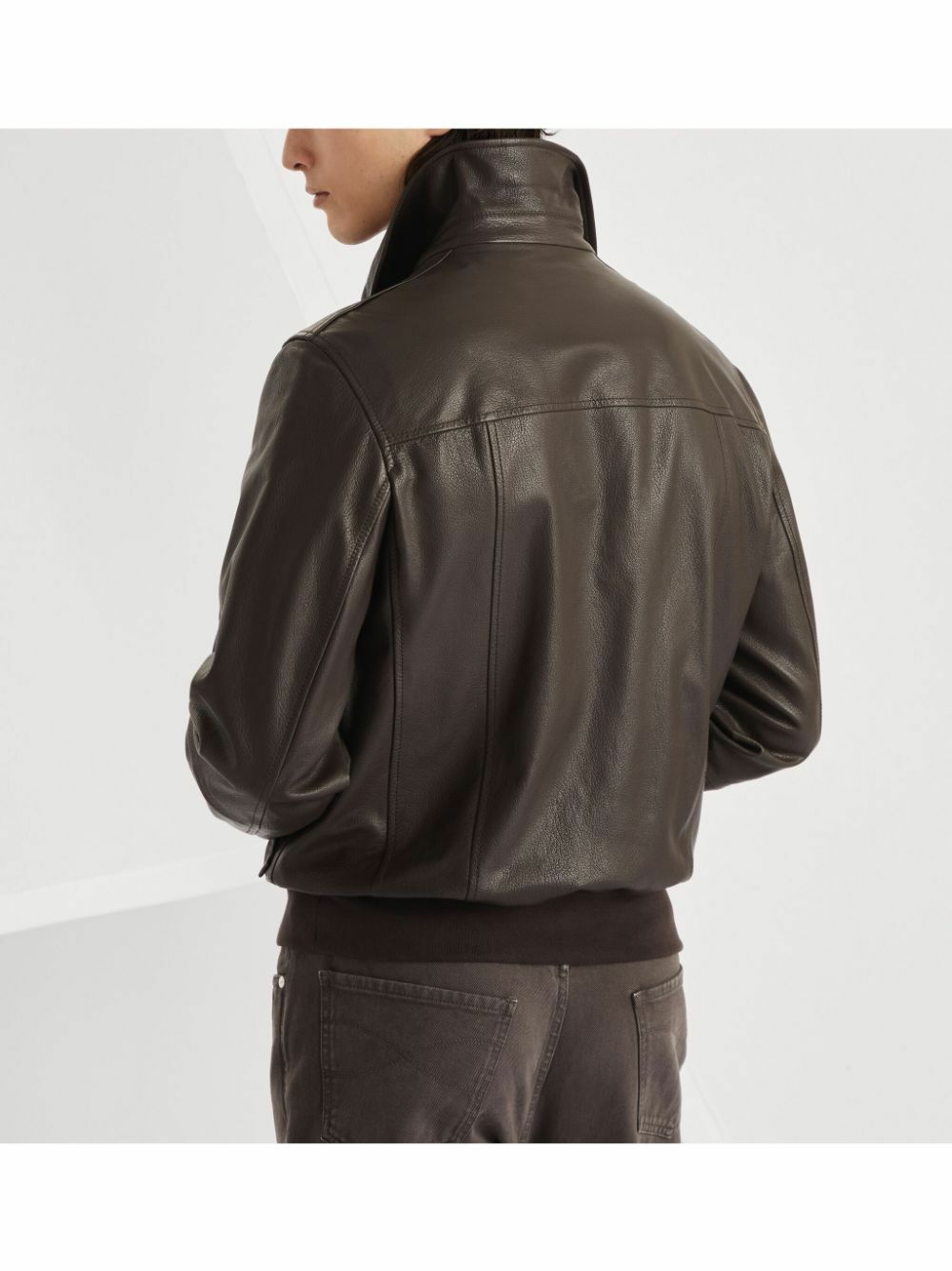 Brunello Cucinelli Leather Jacket Brunello Cucinelli