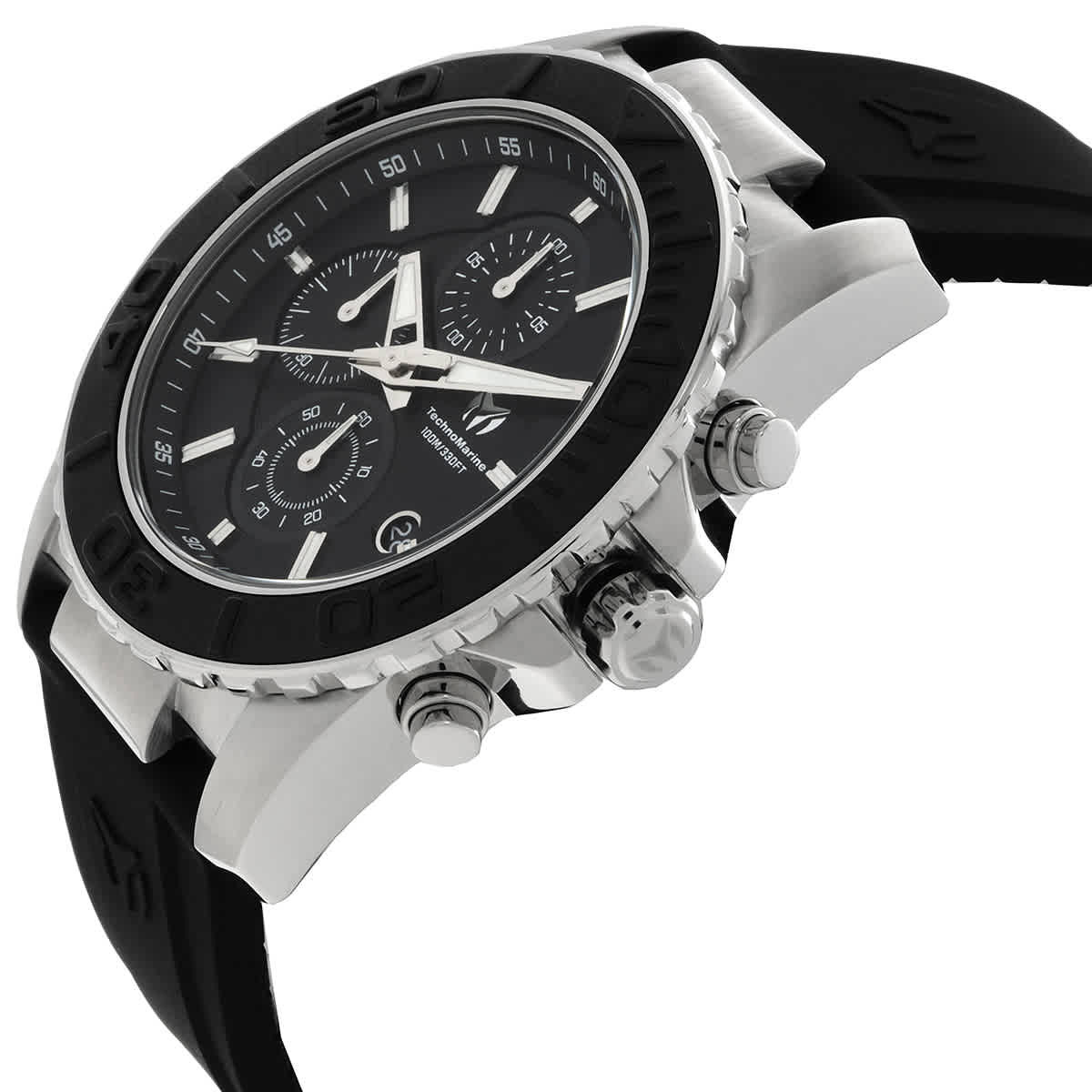 Technomarine Sea Chronograph Quartz Black Dial Mens Watch TM-724005