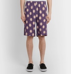 Needles - Polka-Dot Jersey Basketball Shorts - Purple