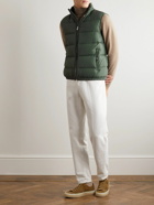 Thom Sweeney - Quilted Nylon Gilet - Green