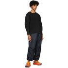 Homme Plisse Issey Miyake Black Basics Long Sleeve T-Shirt