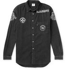 Vetements - Levi's Embroidered Denim Shirt - Black