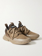 TOM FORD - Jago Neoprene, Suede and Leather Sneakers - Brown