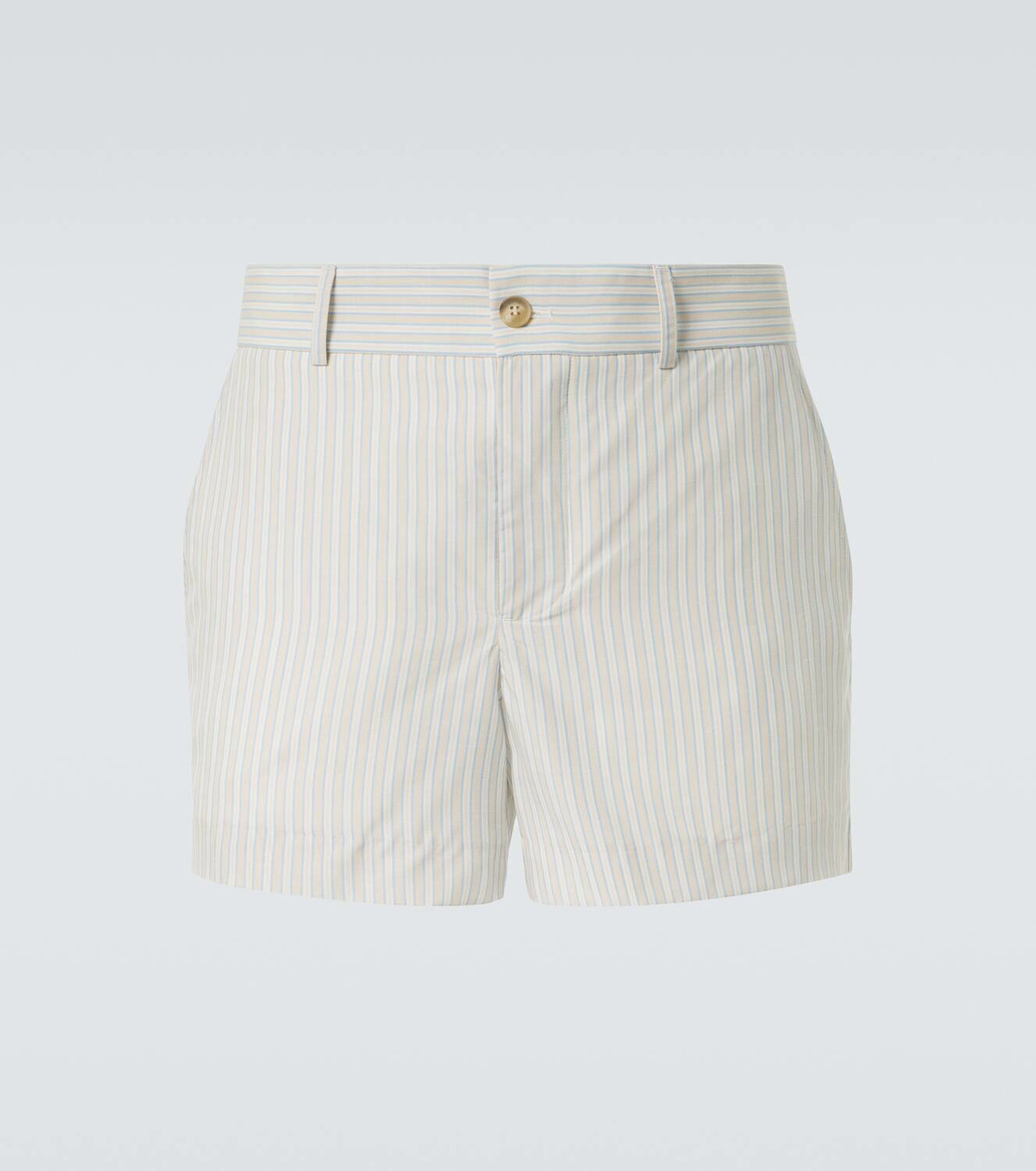 King & Tuckfield '70s striped shorts