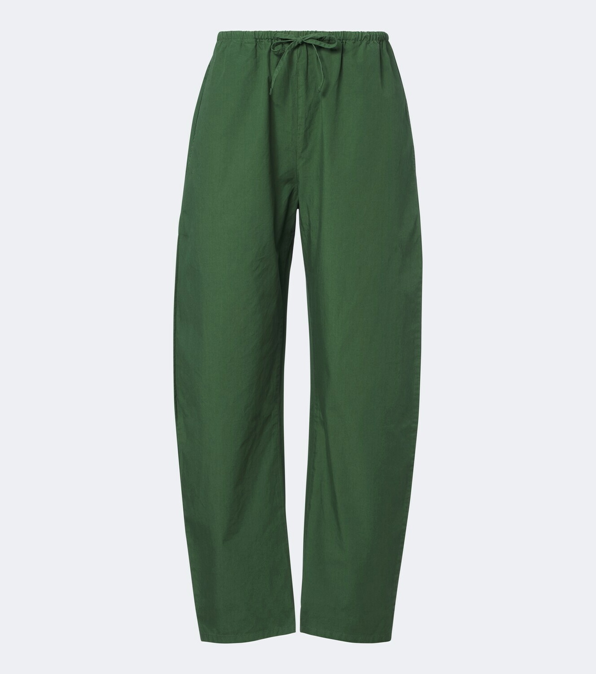 Leset Kyoto cotton wide-leg pants