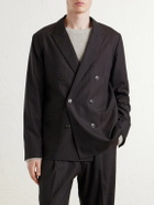 NN07 - Jordin 10037 Double-Breasted Recycled Blazer - Brown