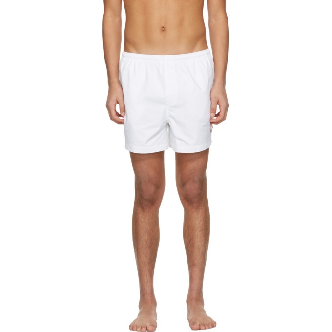 Photo: Casablanca White Logo Swim Shorts