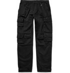 Reese Cooper® - Herringbone Cotton-Twill Cargo Trousers - Black