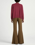 Manila Grace Womens Sweater Garnet