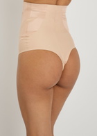 Spanx Transform High-waist Sculpting Thong Beige