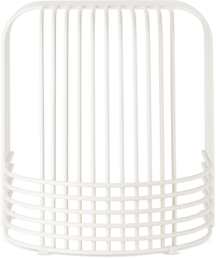 Photo: POLSPOTTEN White Drop End Stool