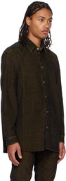 Diesel Brown D-Simply-Over Shirt