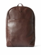 Bennett Winch - Logo-Debossed Full-Grain Leather Backpack