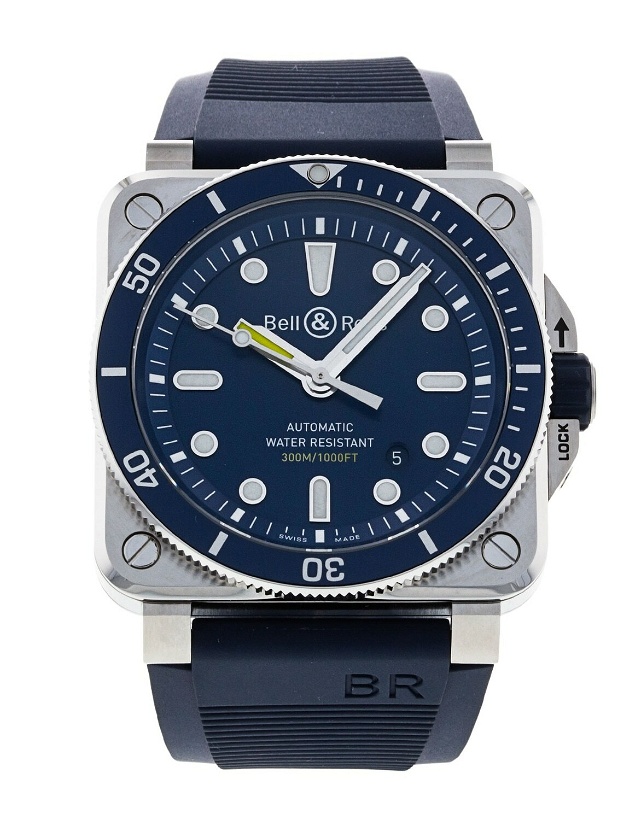 Photo: Bell and Ross BR03-92 BR0392-D-BU-ST/SRB