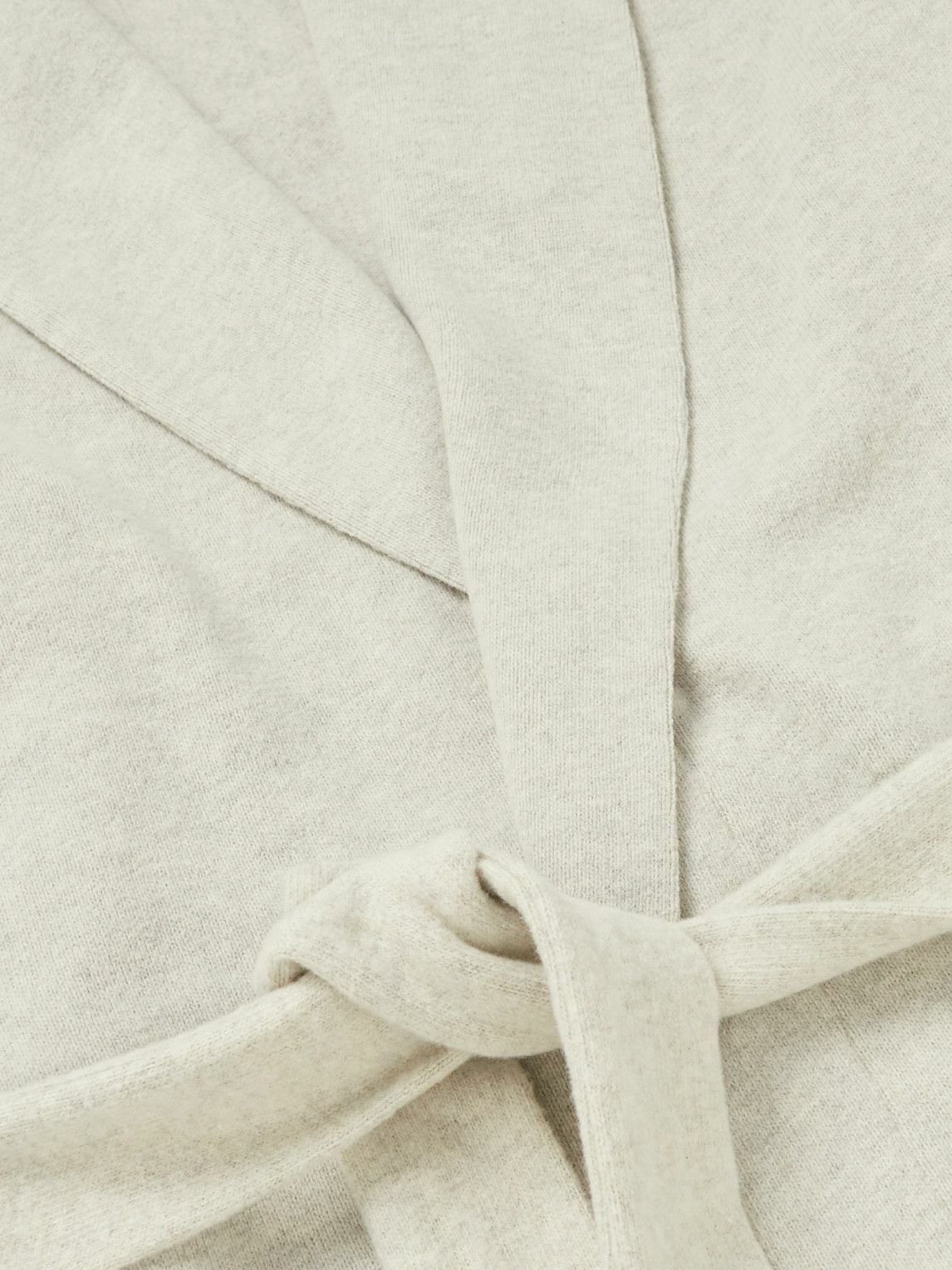 Hanro - Recycled Cotton-Blend Jersey Robe - Gray Hanro