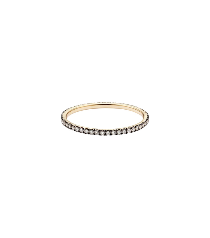 Photo: Stone and Strand Come Closer 14kt gold ring with diamonds