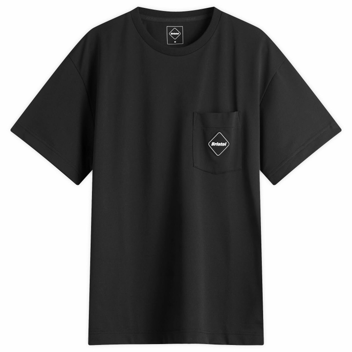 Photo: F.C. Real Bristol Men's Emblem Pocket T-Shirt in Black