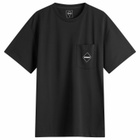 F.C. Real Bristol Men's Emblem Pocket T-Shirt in Black