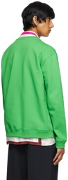 Valentino Green Garden Sweatshirt