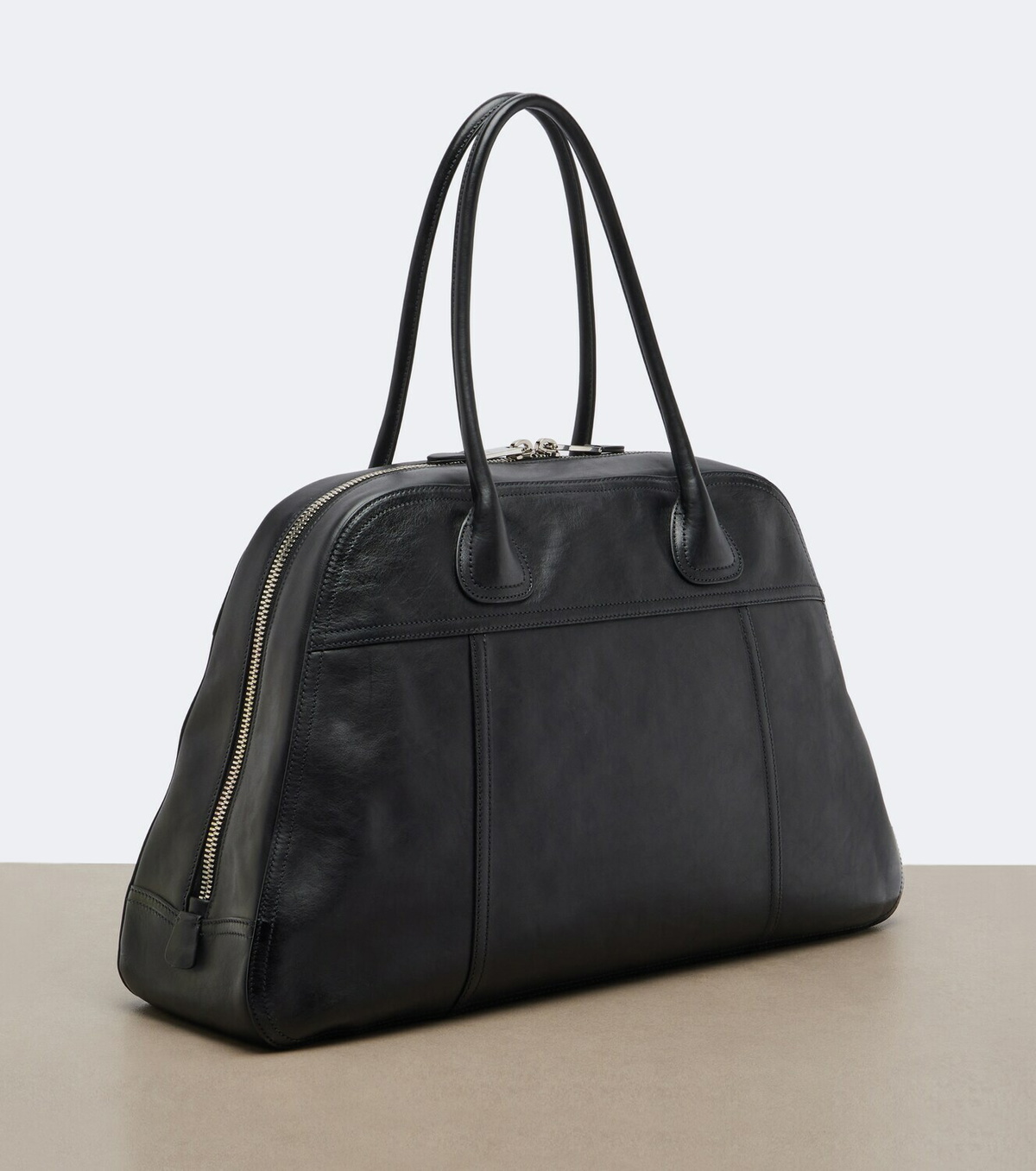 Miu Miu Vivant leather bowling bag