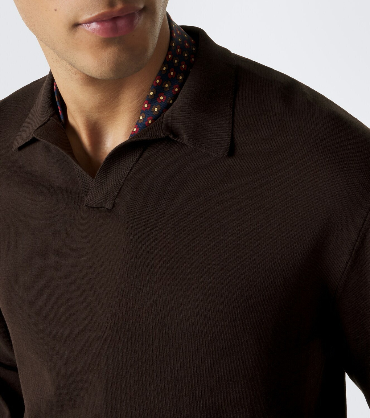 Rubinacci Cotton polo sweater