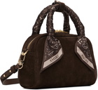 AMIRI Brown Micro MA Bowling Bag