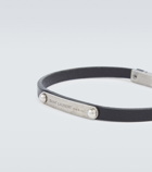 Saint Laurent - ID leather bracelet
