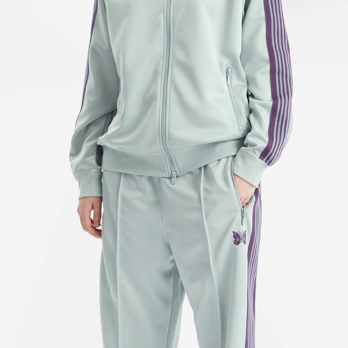 パンツ Needles trackpants straight (sax/purple) Needles Women's Track Pant in Sax Needles