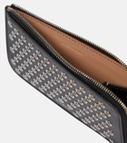 Alaïa Studded leather card holder