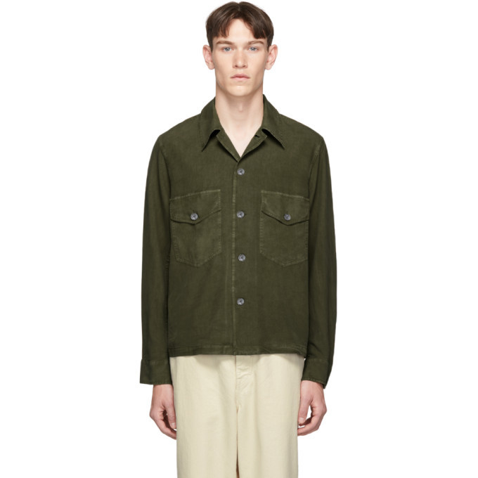 green chamois shirt