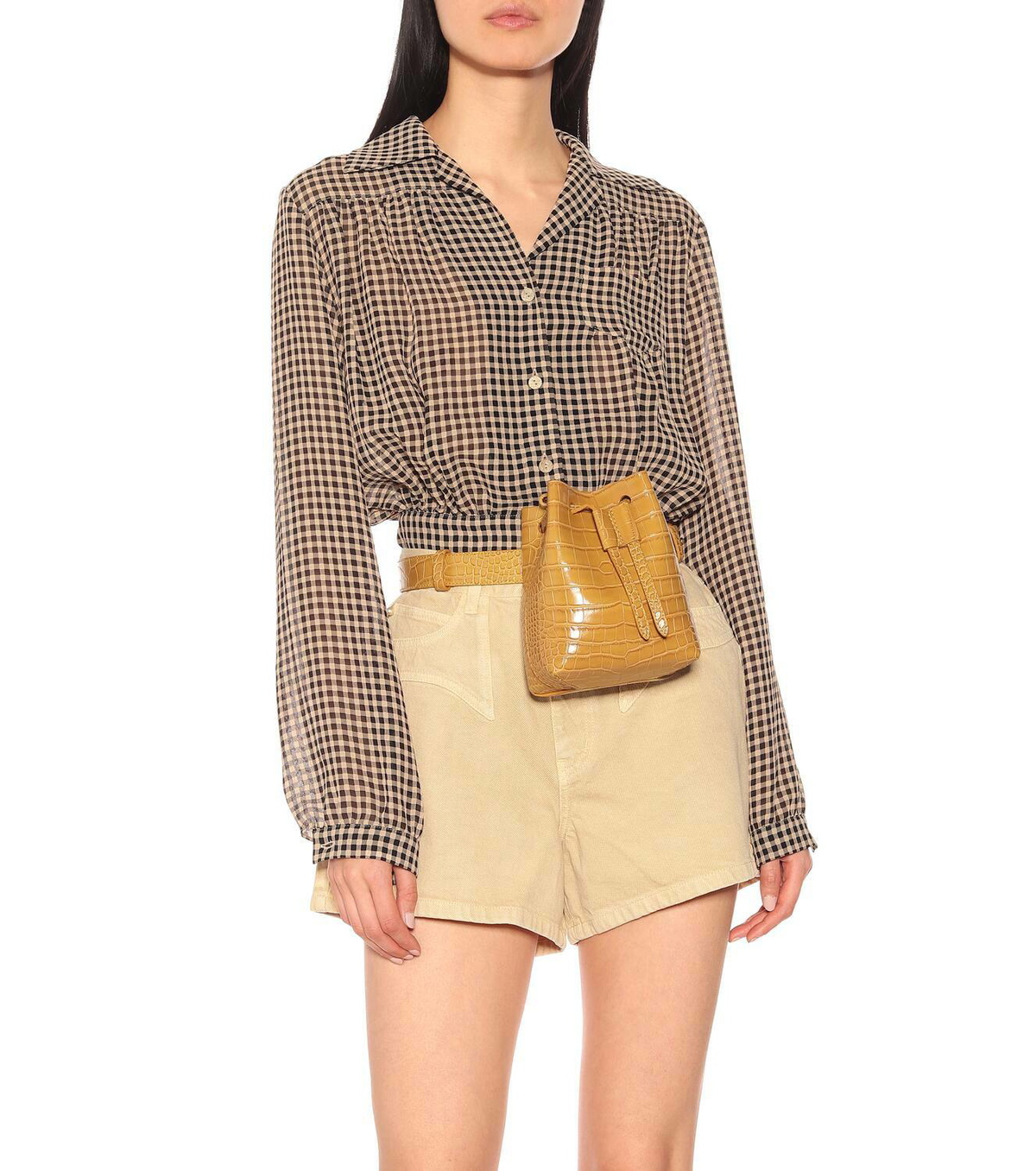 Nanushka Minee faux leather belt bag