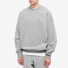 Cole Buxton Men's 2022 Gym Crew Neck Sweat in Grey Marl