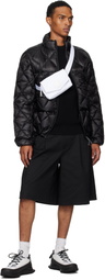 Canada Goose White & Black Glacier Trail Sneakers