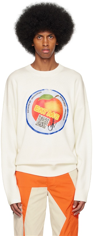 Photo: JW Anderson Off-White 'Eat Me' Sweater