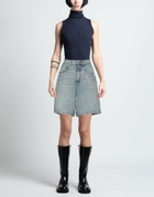 Maje Womens Denim shorts in Blue