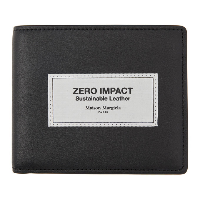 Photo: Maison Margiela Black Zero Impact Leather Wallet