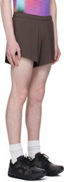 Soar Running Gray & Black Hot Weather Shorts