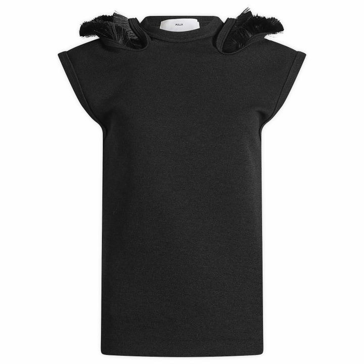 Photo: TOGA ARCHIVES Women's TOGA Double Face Jersey Sleeveless Top in Black