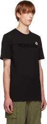 Moncler Black Cotton T-Shirt