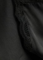 Simone PÉRÈLE Love Me Lace-trim Silk-satin Camisole top Black