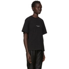 Stella McCartney Black Small Print Logo T-Shirt