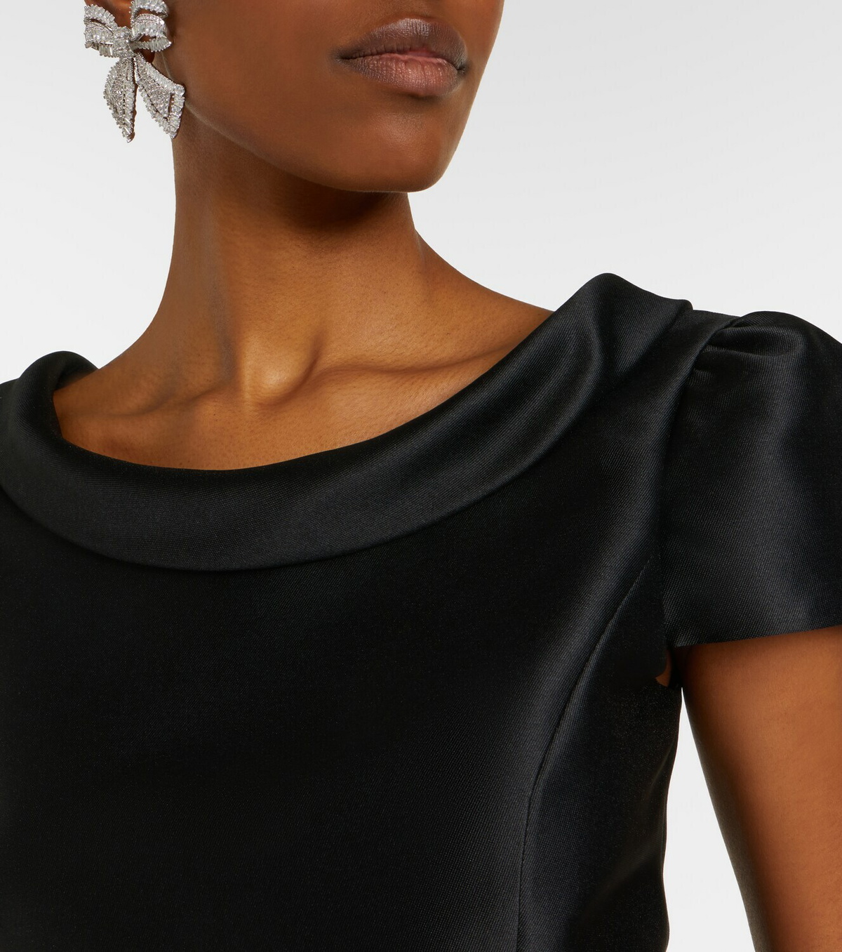 Self-Portrait Taffeta minidress