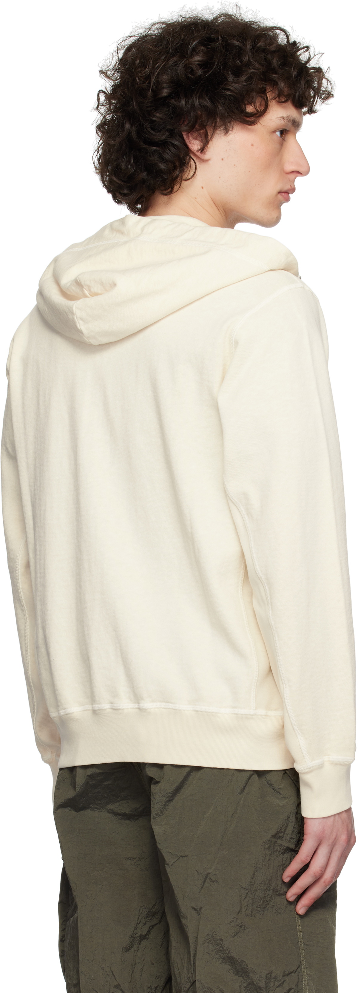 パーカー・フーディ STONE  MALFILE' FLEECE \"OLD EFFECT\" LOGO HOODIE MALFILE' FLEECE 