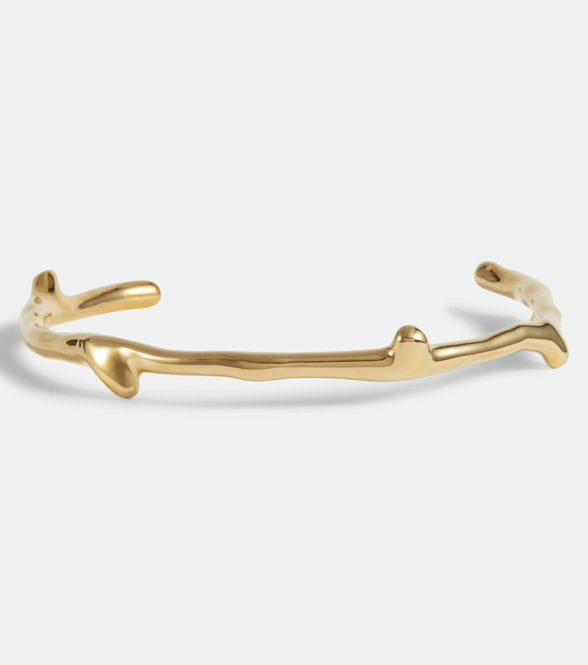Pucci - Gold-plated pendant cuff choker