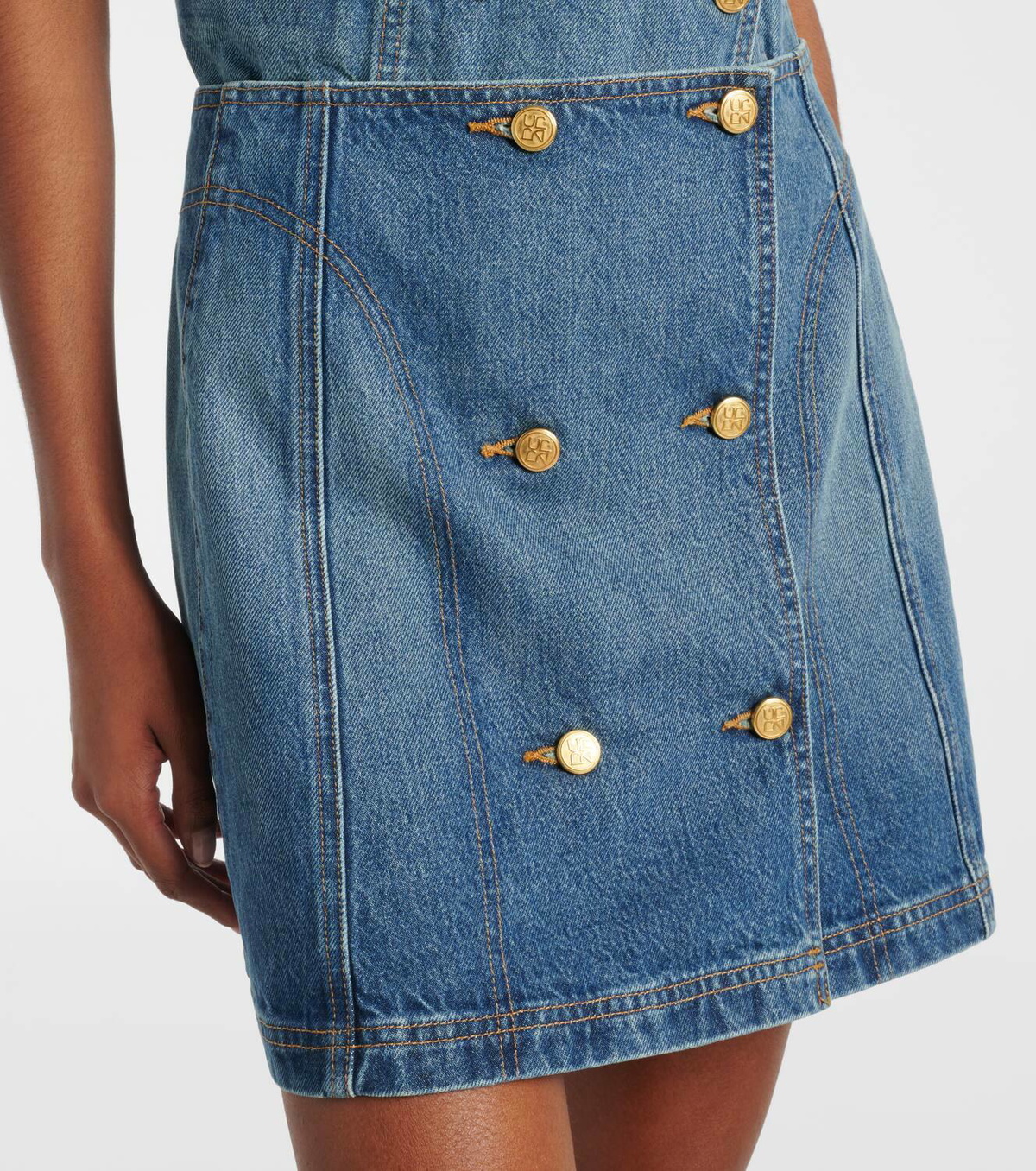 Ulla Johnson Clara denim miniskirt