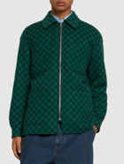 GUCCI - Brushed Gg Wool Flannel Jacket